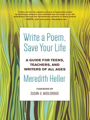 cover image of Write a Poem, Save Your Life